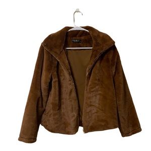 Brown Teddy Jacket